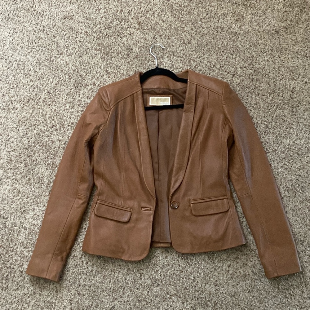 Michael Kors leather jacket